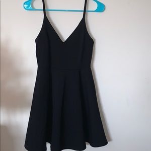 Lulus black skater dress